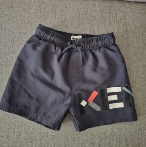 Kenzo boys logo print swim shorts